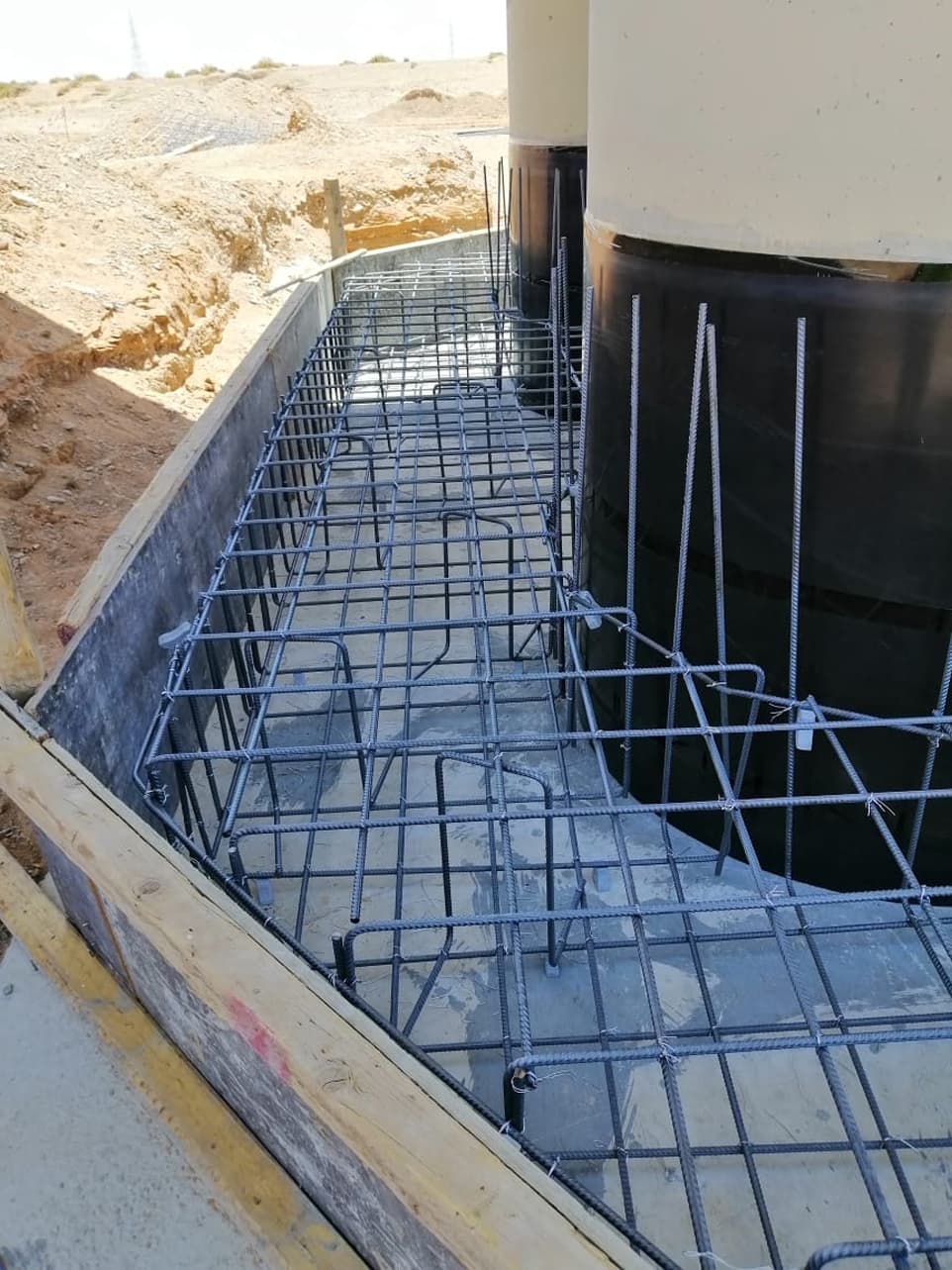 Rebar foundation
